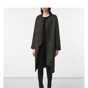 All Saints Fia Embroidered Parka NWT